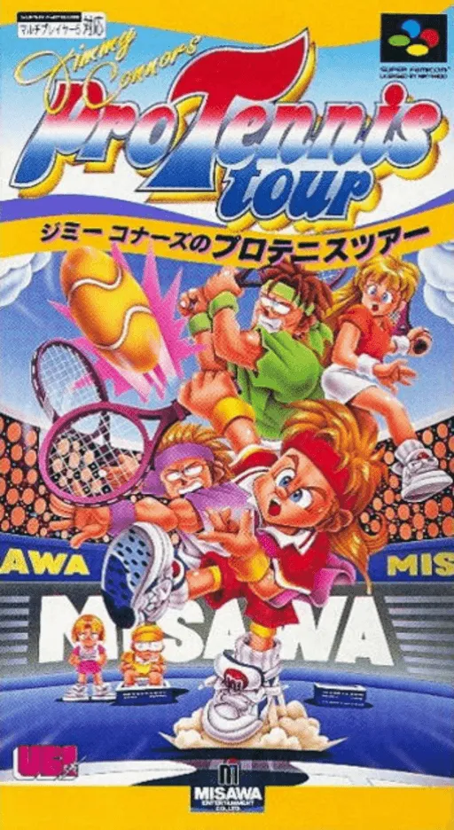 Jimmy Connors Pro Tennis Tour (Japan) (En)